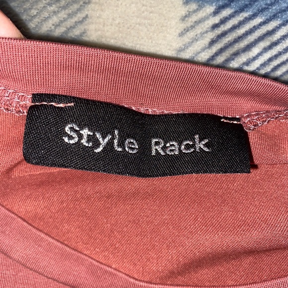 Style rack asymmetric bell sleeve top - Picture 9 of 9